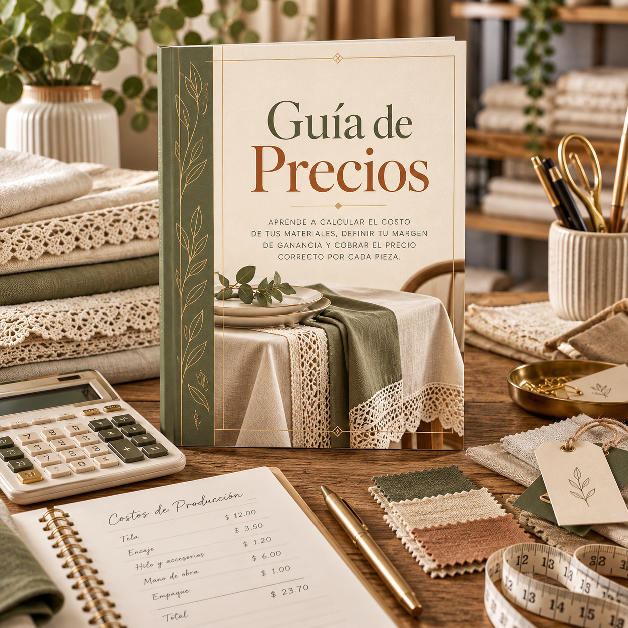 Mockup del bono 3: Guía de Precios
